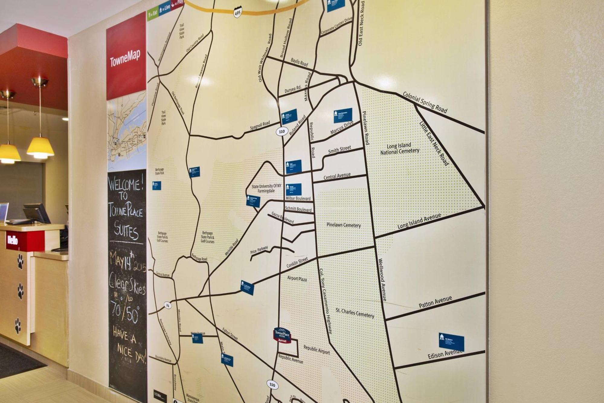 Towneplace Suites Republic Airport Long Island Farmingdale Luaran gambar